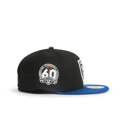 NEW ERA 5950 RAIDERS 60TH ANNIVERSARY HAT NEW ERA