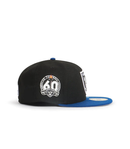 NEW ERA 5950 RAIDERS 60TH ANNIVERSARY HAT NEW ERA