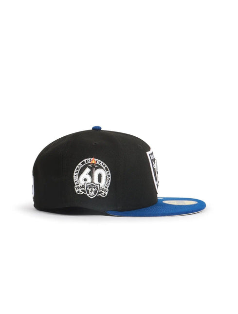 NEW ERA 5950 RAIDERS 60TH ANNIVERSARY HAT NEW ERA