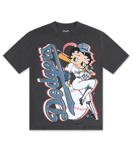 Camiseta Betty Boop con estrellas - Carbón
