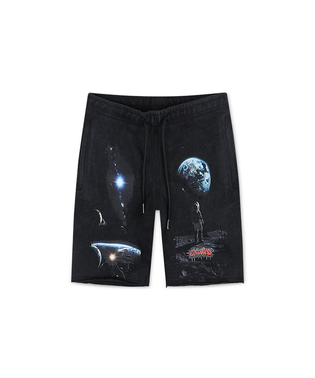 Elite Denim Kids Exalted Fleece Shorts - Black