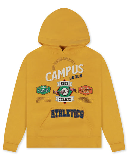 CAMPUS LEAGUE HOODIE - YELLOW