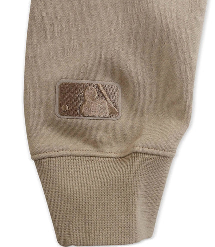 Pro Standard LA Dodgers Wingspan Drop Shoulder Crewneck - Taupe