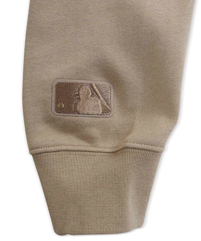 Pro Standard LA Dodgers Wingspan Drop Shoulder Crewneck - Taupe