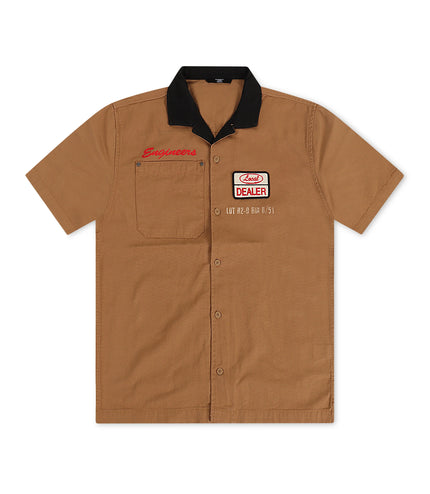 Jordan Craig The Re-up Mechanic Shirt - Wheat