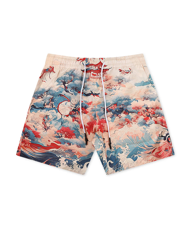 Jordan Craig Ibiza Lounge Shorts - Coral
