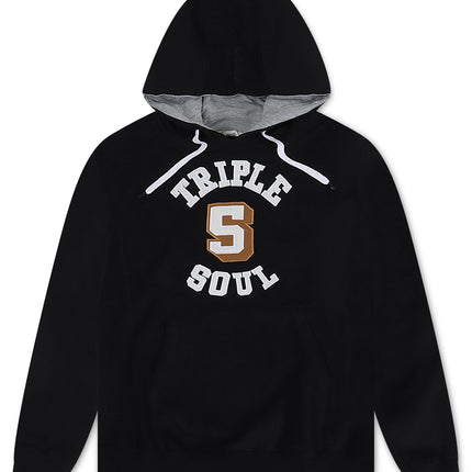 Triple 5 Mens UNY Long Sleeve Hoodie - Washed Black