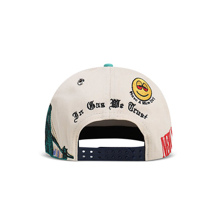 GasNYC Rotten Apple Hat - Cream/Navy