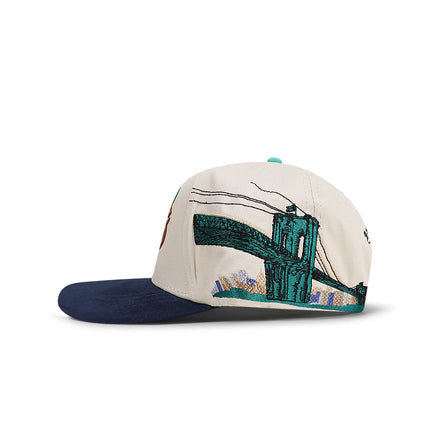 GasNYC Rotten Apple Hat - Cream/Navy