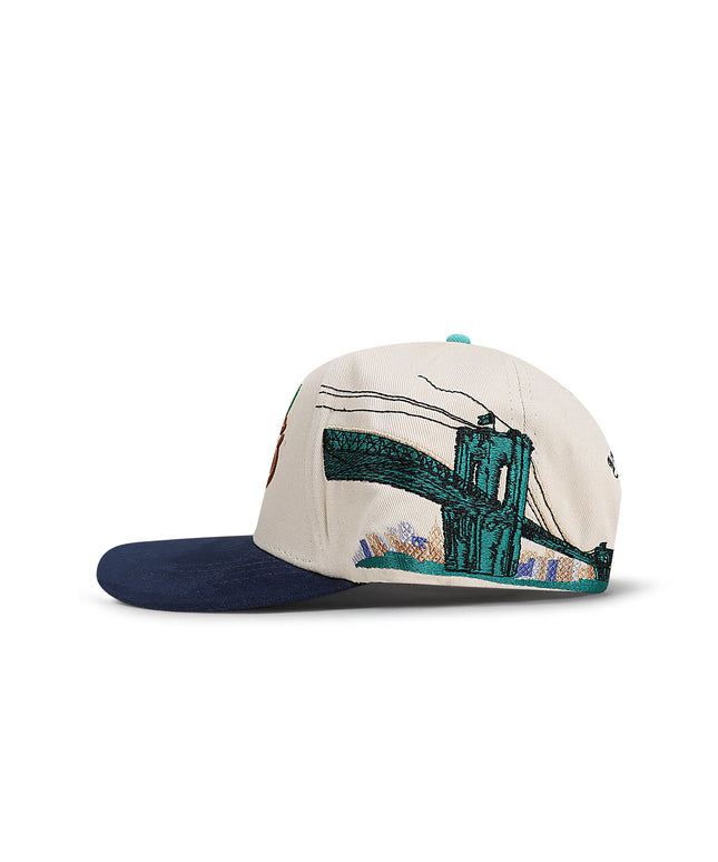 GasNYC Rotten Apple Hat - Cream/Navy