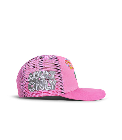 GasNYC 24/7 Trucker Hat - Pink