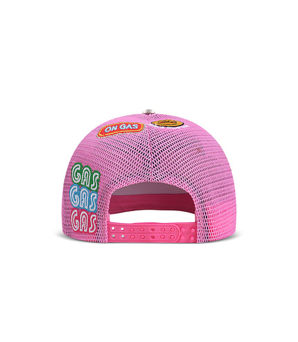 GasNYC 24/7 Trucker Hat - Pink