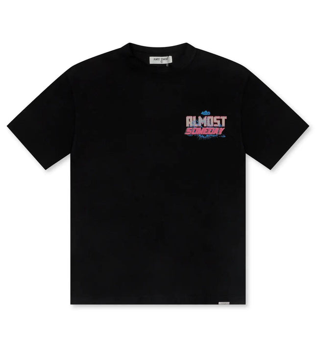 ALMOST SOMEDAY LO-FI TEE - BLACK
