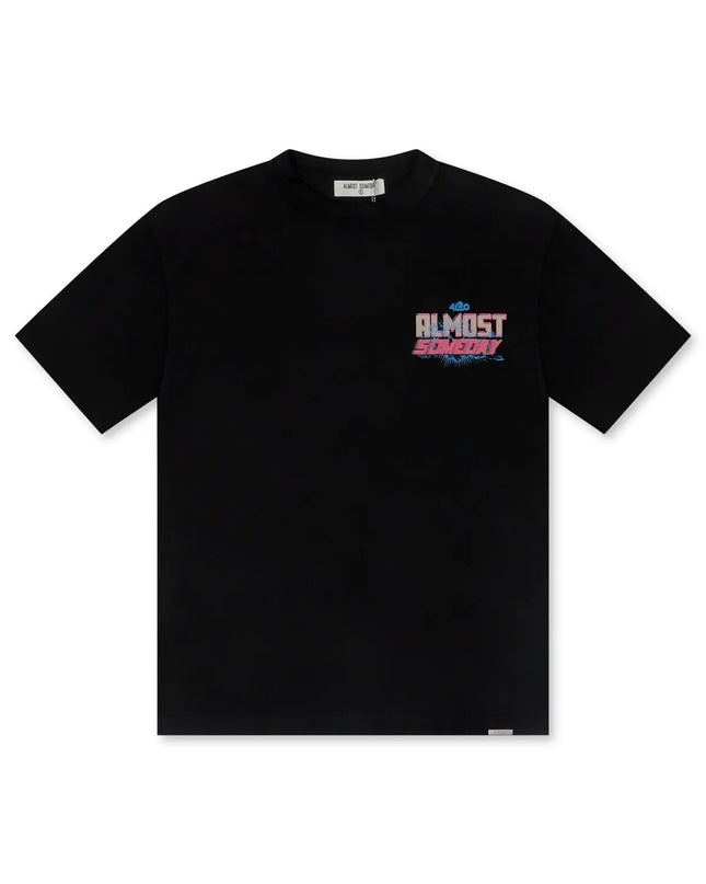 ALMOST SOMEDAY LO-FI TEE - BLACK