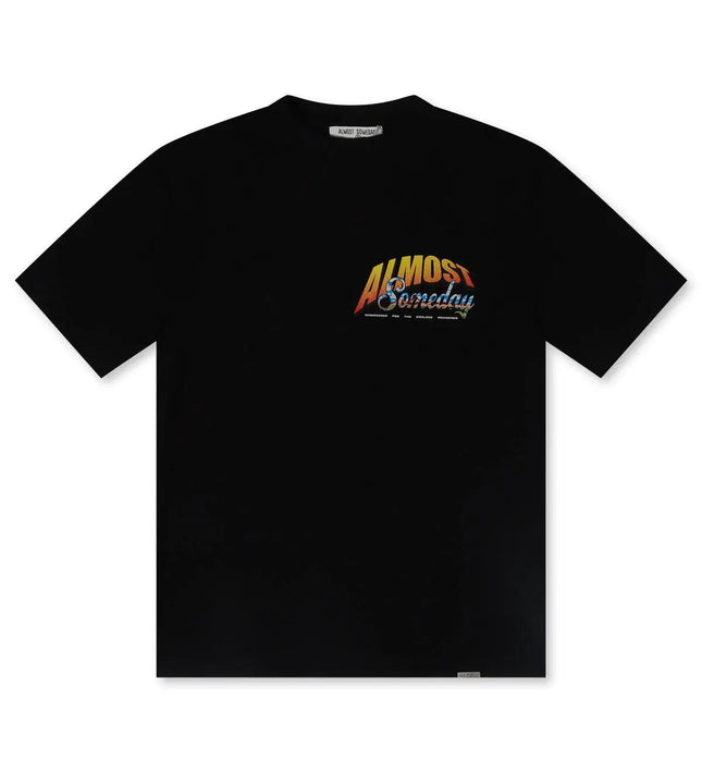 ALMOST SOMEDAY HUMAN NATURE TEE - BLACK
