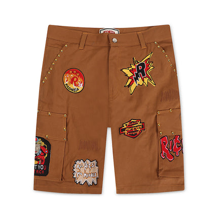 Ricchezza CHEZZA Khaki cargo short - Khaki