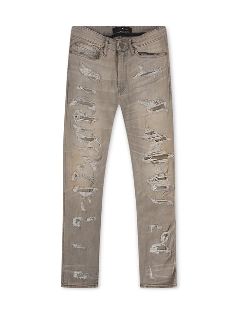 Jordan Craig Mens Vintage Washes Skinny Taper Jeans  - Limestone
