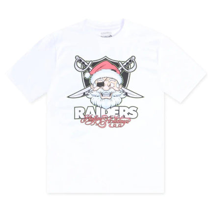 RETRO KINGS RAIDERS SANTA TEE - WHITE RETROKINGS