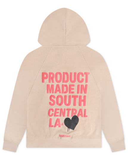THUG IT OUT MADE IN SOUTH CENTRAL HOODIE - TAN