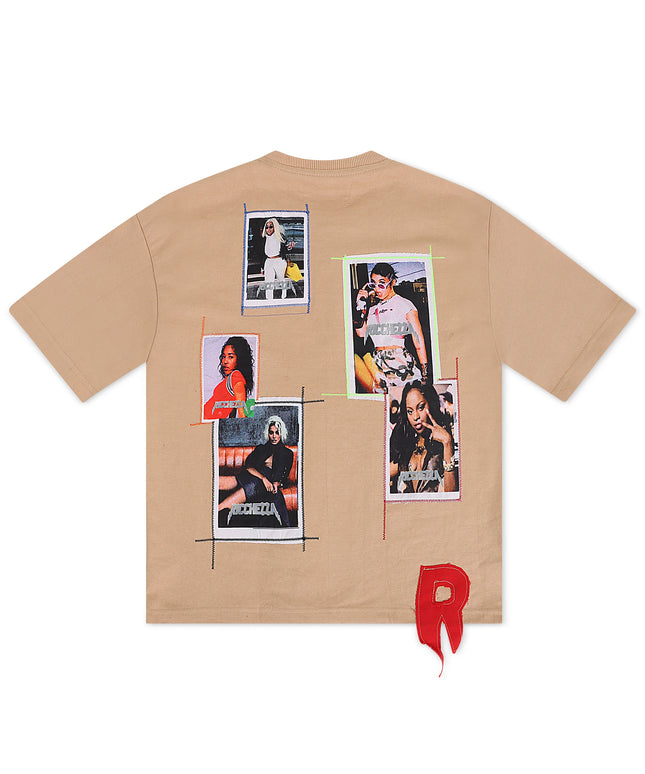 Ricchezza Cheaper to Teach Her Tee - Cream
