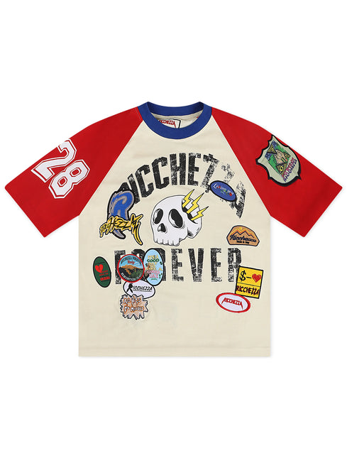 Ricchezza Patch Tee - Cream