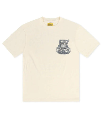 DIET STARTS MONDAY DINER TEE - ANTIQUE WHITE DIETSTARTSMONDAY