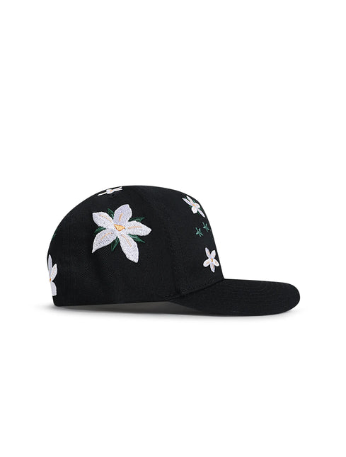 Reference Mens Paradise LA Floral Hat - Black