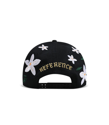 Reference Mens Paradise LA Floral Hat - Black