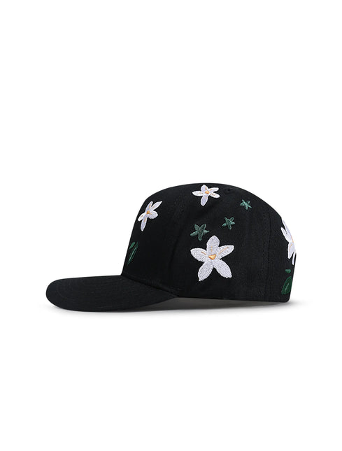 Reference Mens Paradise LA Floral Hat - Black