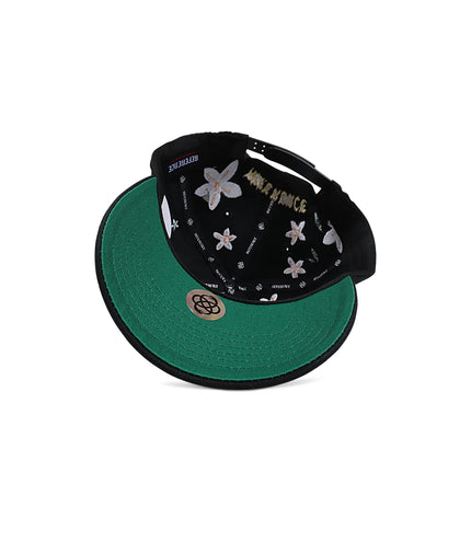 Reference Mens Paradise LA Floral Hat - Black