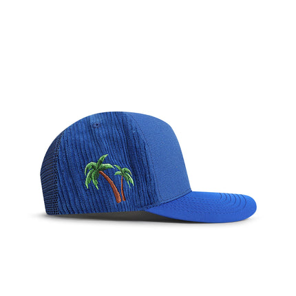 Reference Mens Paradise LA Multipanel Hat - Royal Blue
