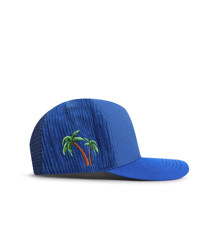 Reference Mens Paradise LA Multipanel Hat - Royal Blue