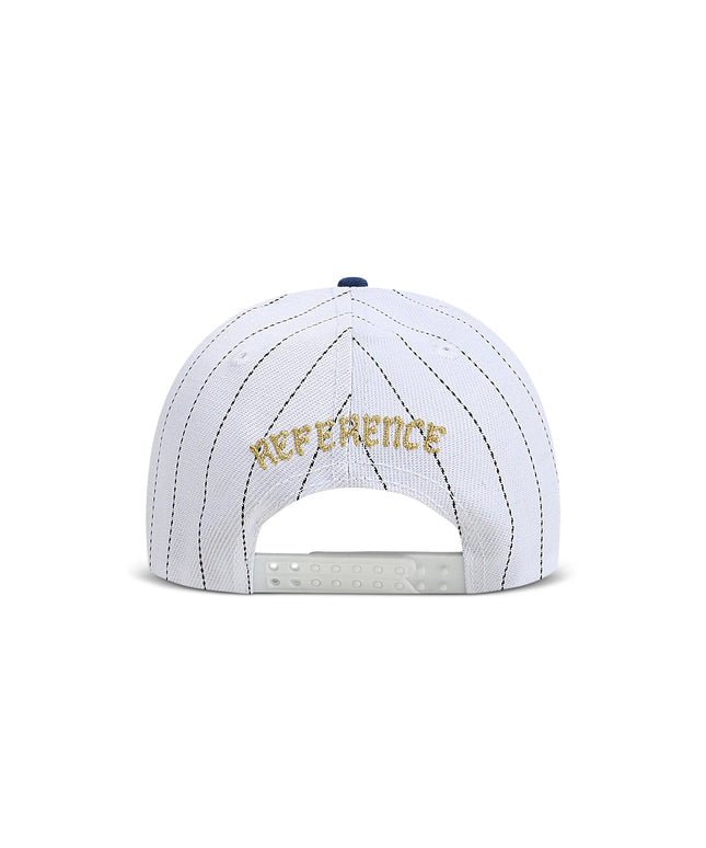 Reference Mens Paradise LA Pinstripe Hat - White/Blue