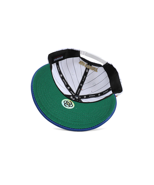 Reference Mens Paradise LA Pinstripe Hat - White/Blue