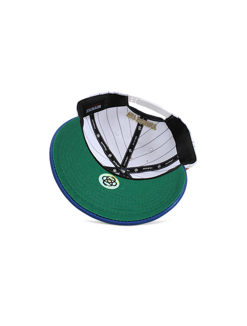 Reference Mens Paradise LA Pinstripe Hat - White/Blue