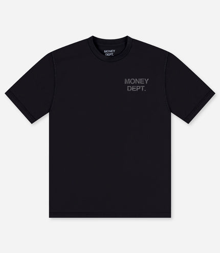 Money Dept. Los Angeles Heavyweight Tee - Black/Grey