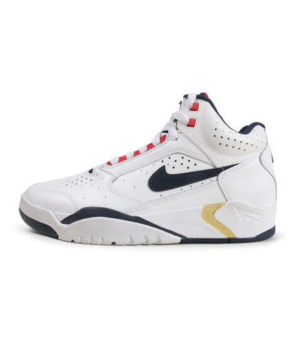 Nike Mens Air Flight Lite Mid - White