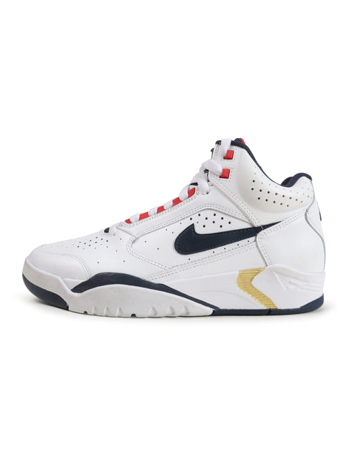 Nike Mens Air Flight Lite Mid - White