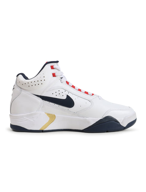 Nike Mens Air Flight Lite Mid - White