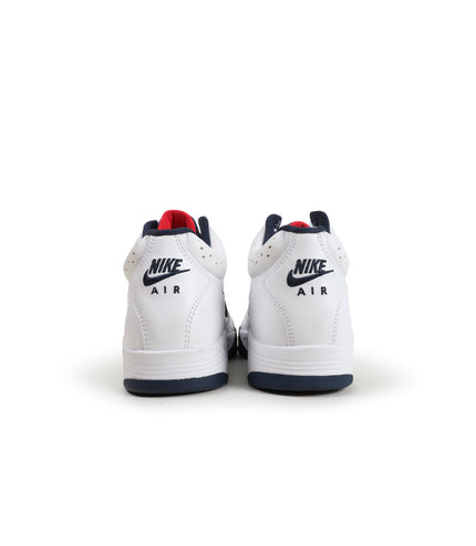 Nike Mens Air Flight Lite Mid - White