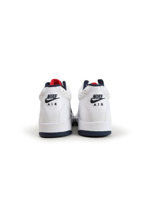 Nike Mens Air Flight Lite Mid - White