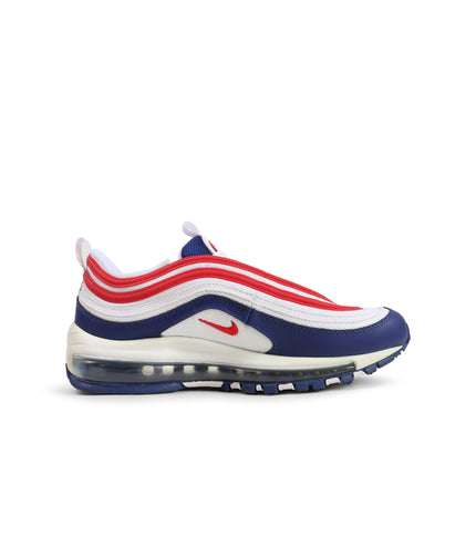 Nike Big Kids Nike Air Max 97 - White/Blue/Red