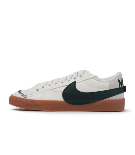 NIKE MENS BLAZER LOW JUMBO - SAIL/GREEN NIKE