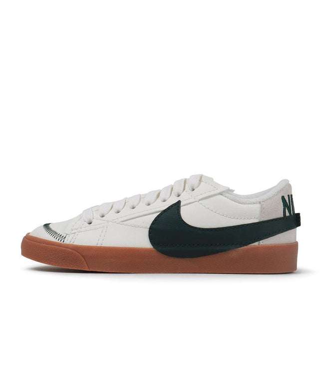 NIKE MENS BLAZER LOW JUMBO - SAIL/GREEN NIKE