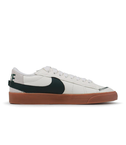 NIKE MENS BLAZER LOW JUMBO - SAIL/GREEN NIKE