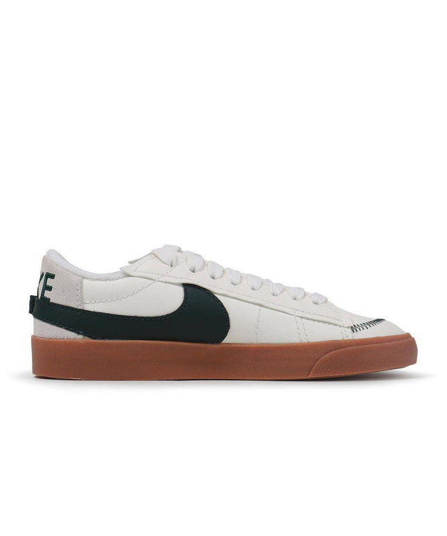 NIKE MENS BLAZER LOW JUMBO - SAIL/GREEN NIKE
