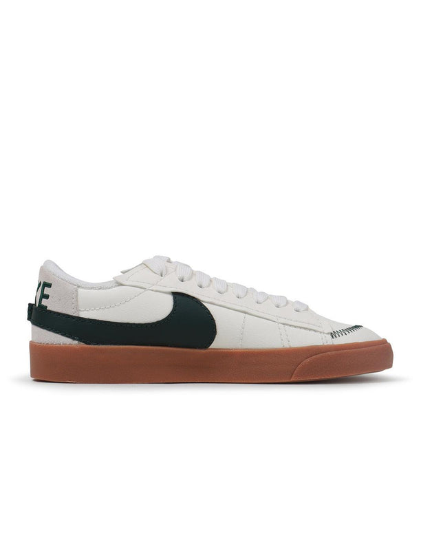 NIKE MENS BLAZER LOW JUMBO - SAIL/GREEN NIKE