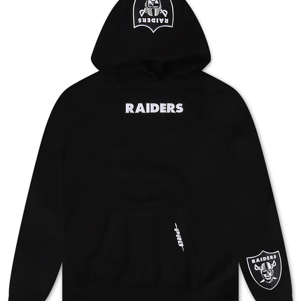 Pro Standard Las Vegas Raiders Wingspan Drop Shoulder Hoodie - Black