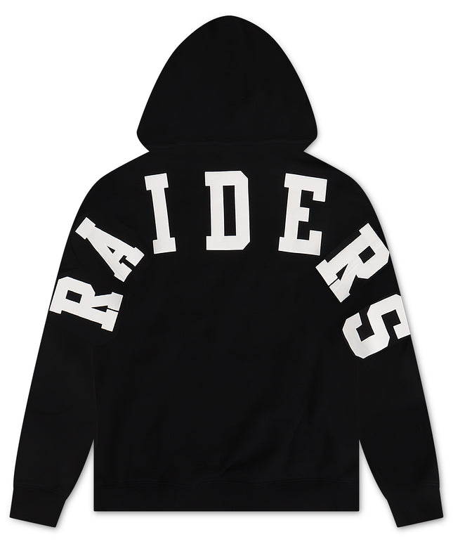 Pro Standard Las Vegas Raiders Wingspan Drop Shoulder Hoodie - Black