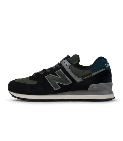 NEW BALANCE MENS 574 CLASSIC - BLK/GREY NEW BALANCE